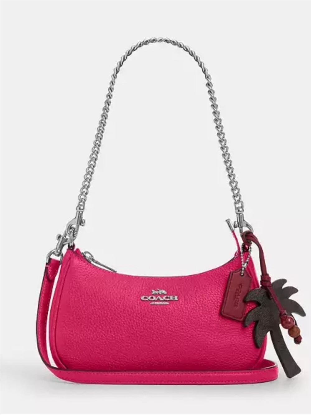 Coach Teri Mini Crossbody Bag in Dragon Fruit